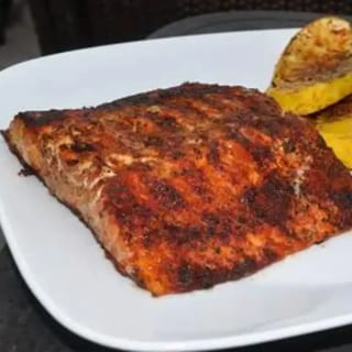 Blackened Grilled Salmon (Dinner)