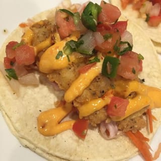 Fried Fish Tacos (Dinner)